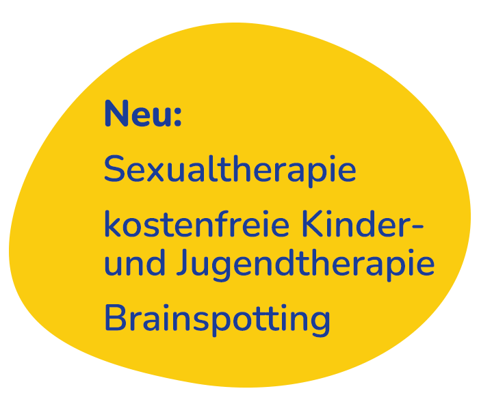 Neu: Sexualtherapie, kostenfreie Kinder- und Jugendtherapie, Brainspotting